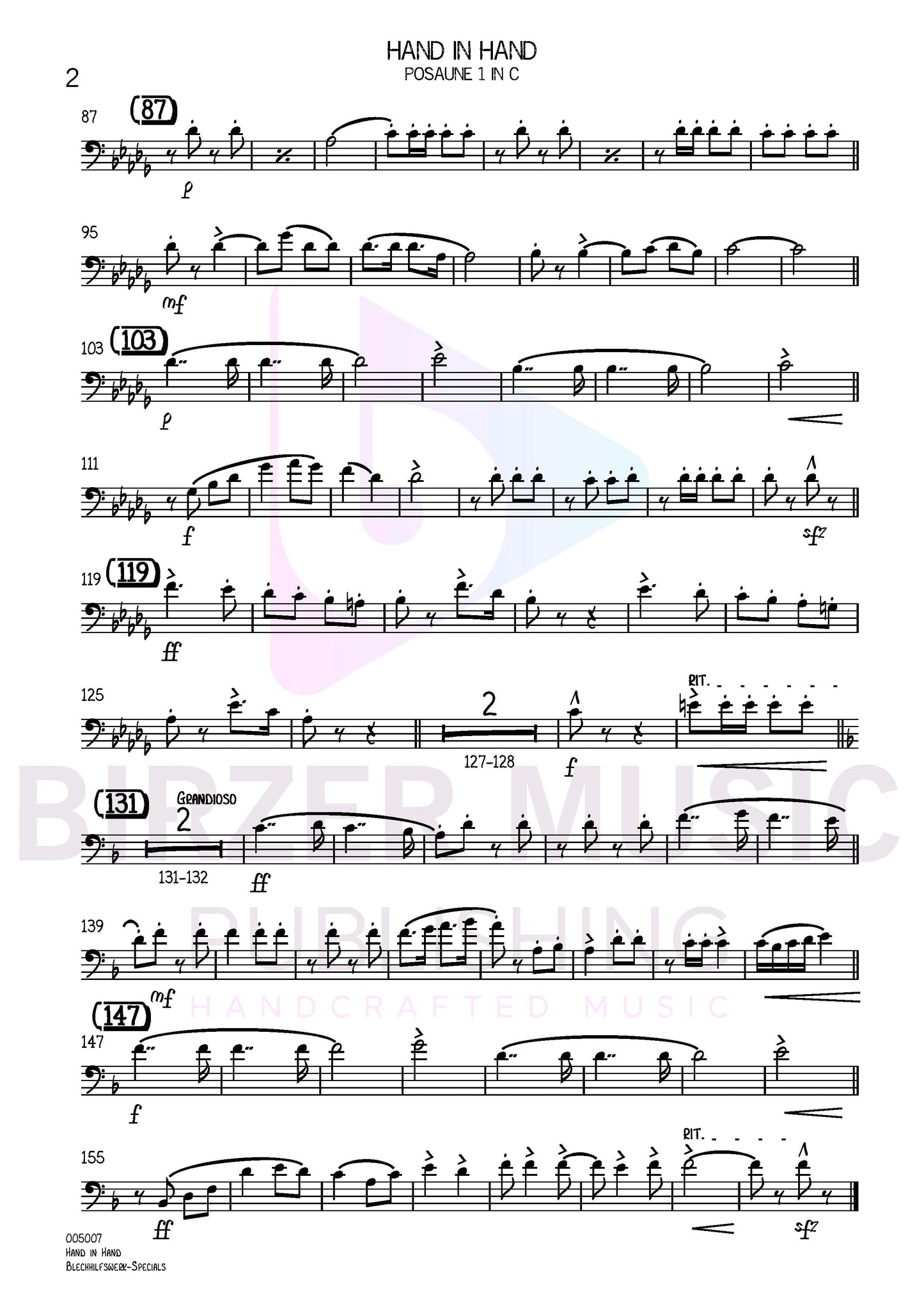 Hand in Hand - Blechhilfswerk Version