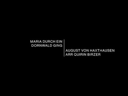 Maria durch ein Dornwald ging